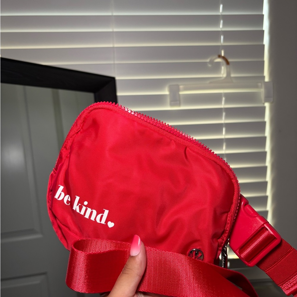 lululemon athletica Red Belt Bag